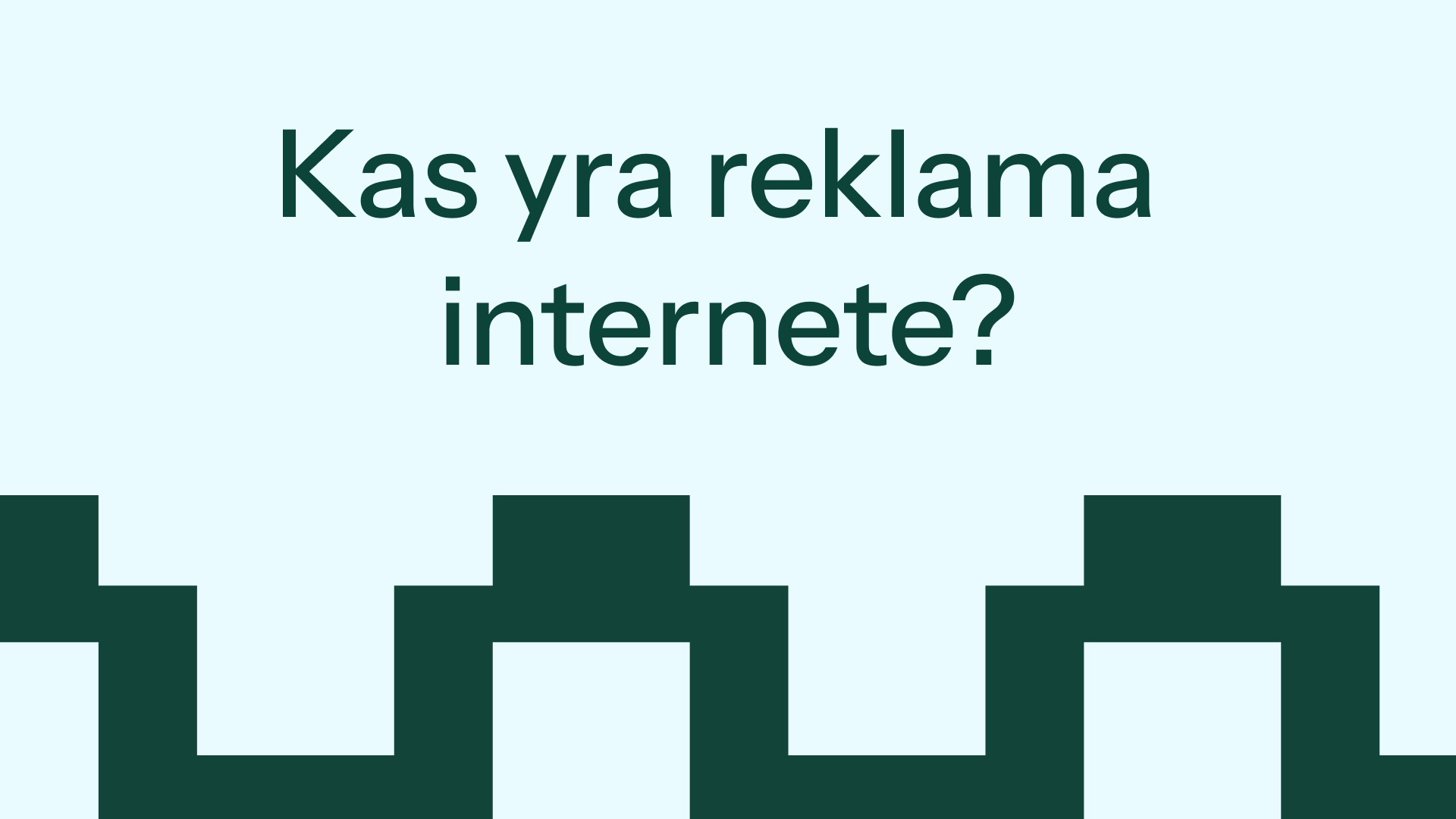Reklama internete